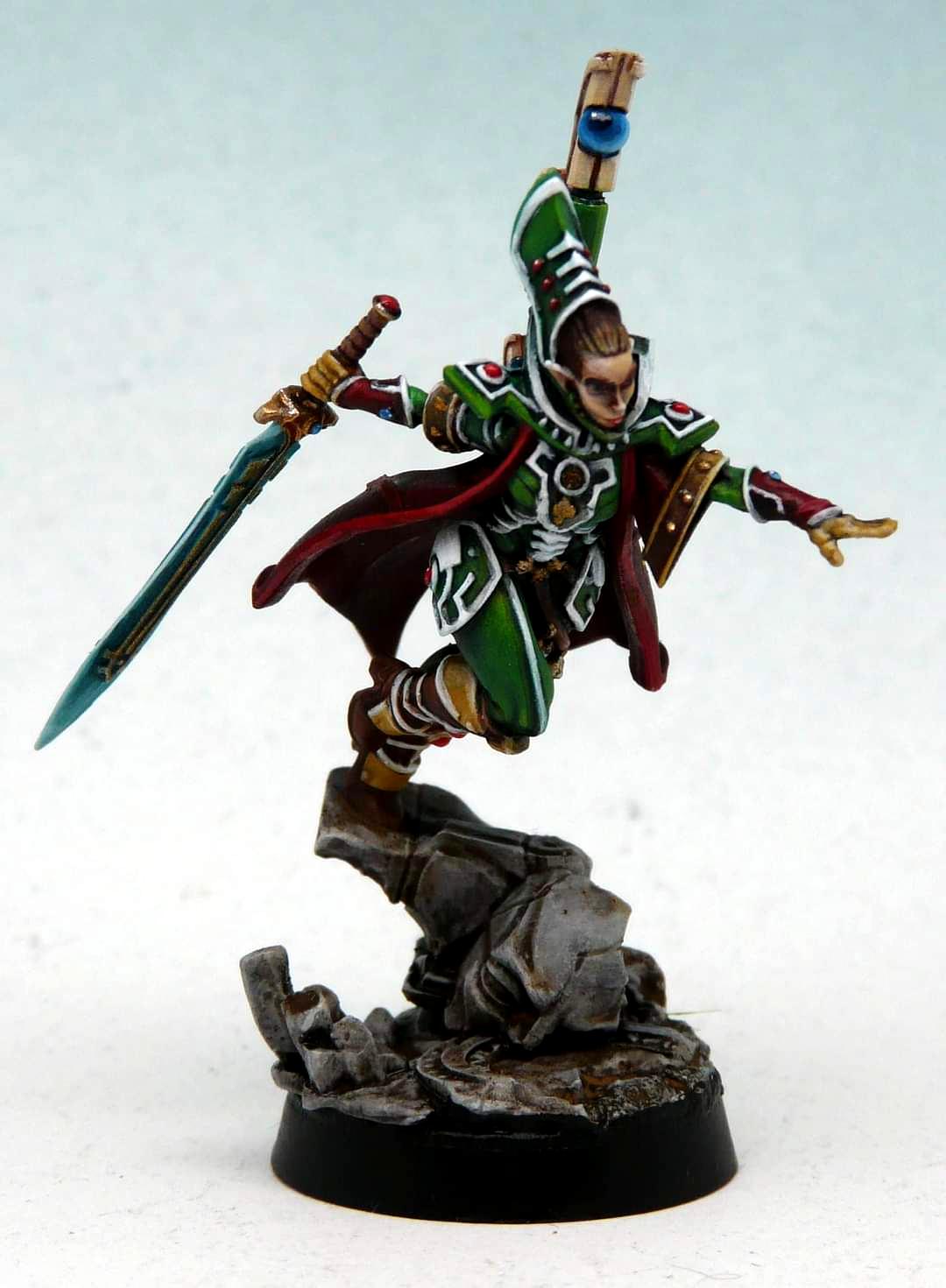 Conversion Eldar Farseer Female Eldar Warseer Gallery Dakkadakka